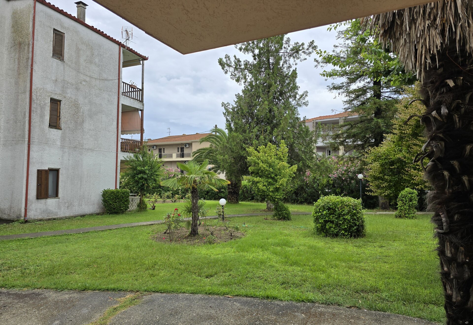 Garden Haven Apartment with Garden View garden outlook from the shaded terrace